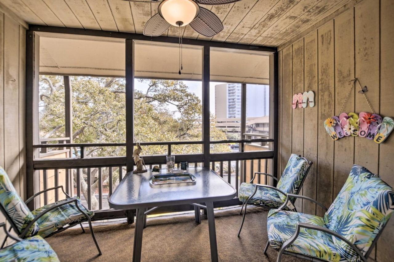 Condo With 2 Balconies - Across From Myrtle Beach! Exterior photo